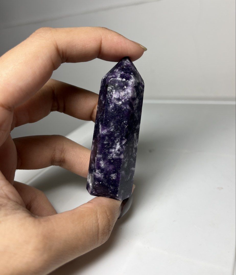 Hackmanite & Lepidolite Tower (Category: Precious Stones) located in Marikina City. Submitted by _project.quartz (Listing ID 1469848038, Image 3). Description: LAST PRICE ALREADY POSTED FOR FASTER TRANSACTION Can send a video to appreciate the item more closely. I also post items on fb marketplace. RFS: Just reducing my curated collection due to limited space. Pieces are recently acquired. Check my profile for more crystal sale 💎 Location: Marik