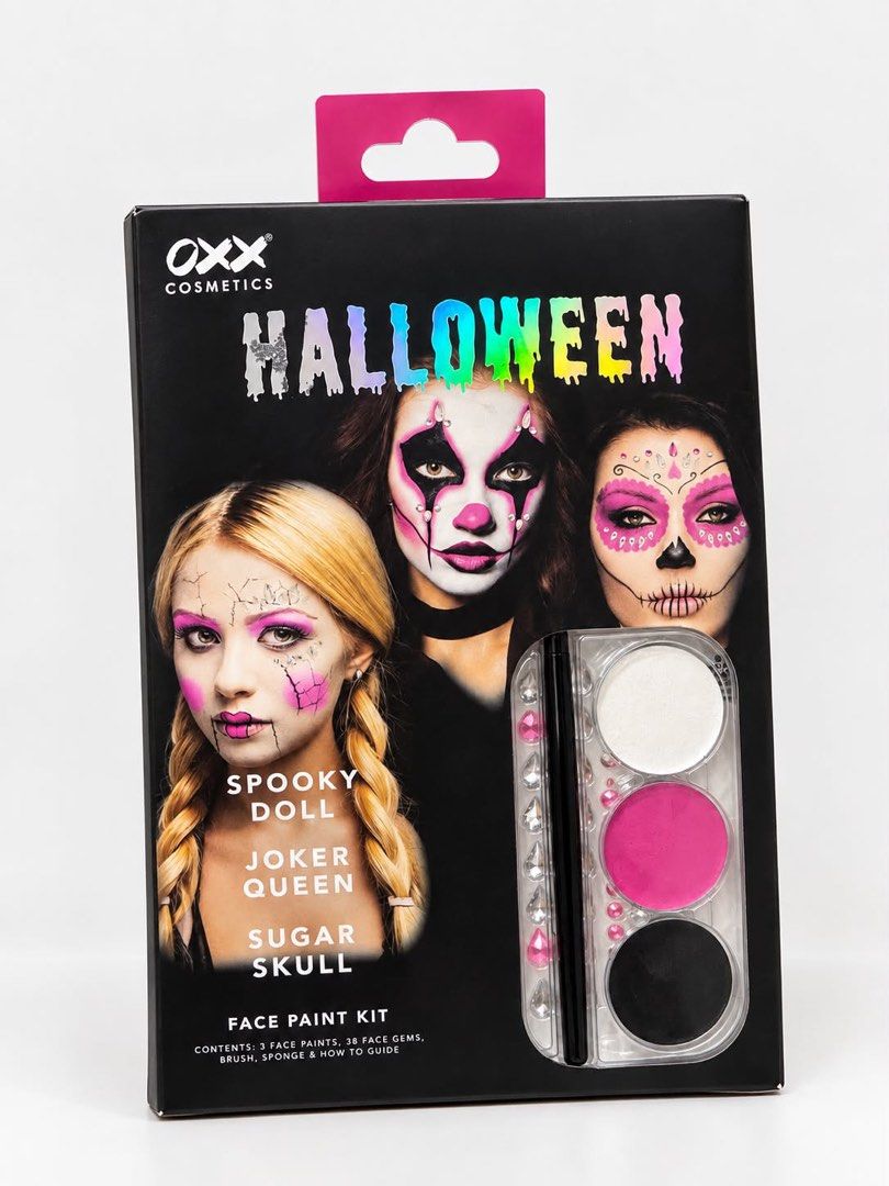 HALLOWEEN FACE PAINT FOR GIRL (Category: Makeup) located in Cavite. Submitted by cardibabe (Listing ID 1469867659, Image 1). Description: FACEPAINT PINK kids & Adult.
