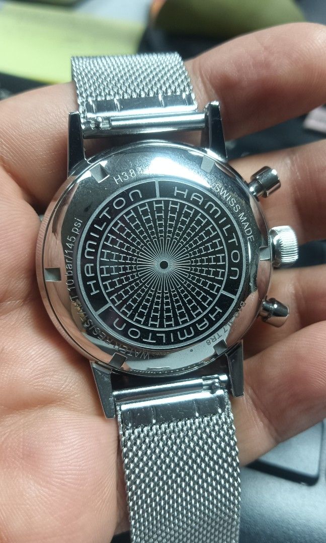 Hamilton Automatic (Category: Watches) located in Kuala Lumpur. Submitted by niejeyz (Listing ID 1465956822, Image 2). Description: Hamilton Automatic like new full set cod KL 012-3389141.