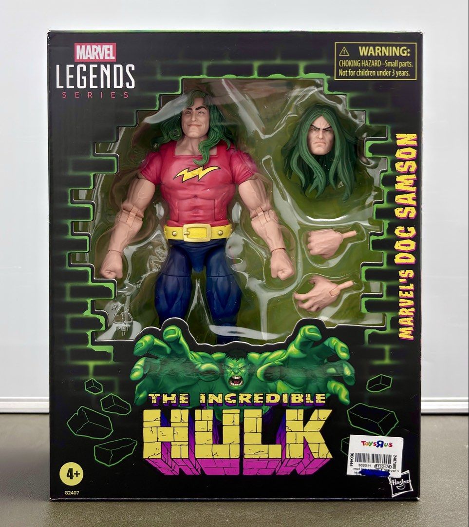 Hasbro Marvel Legends The Incredible Hulk - Doc Samson (Category: Other Merchandise) located in Tarlac. Submitted by ggplaysph (Listing ID 1469774649, Image 2). Description: Hasbro Marvel Legends The Incredible Hulk - Doc Samson • 1,750 pesos only • Authentic / BIB (dented box) • Complete accessories • Size: 6.5 to 7 inches 📍COD/COP available. Shipping fee must be paid first to secure your order. Item(s) payable upon delivery/pick-up..