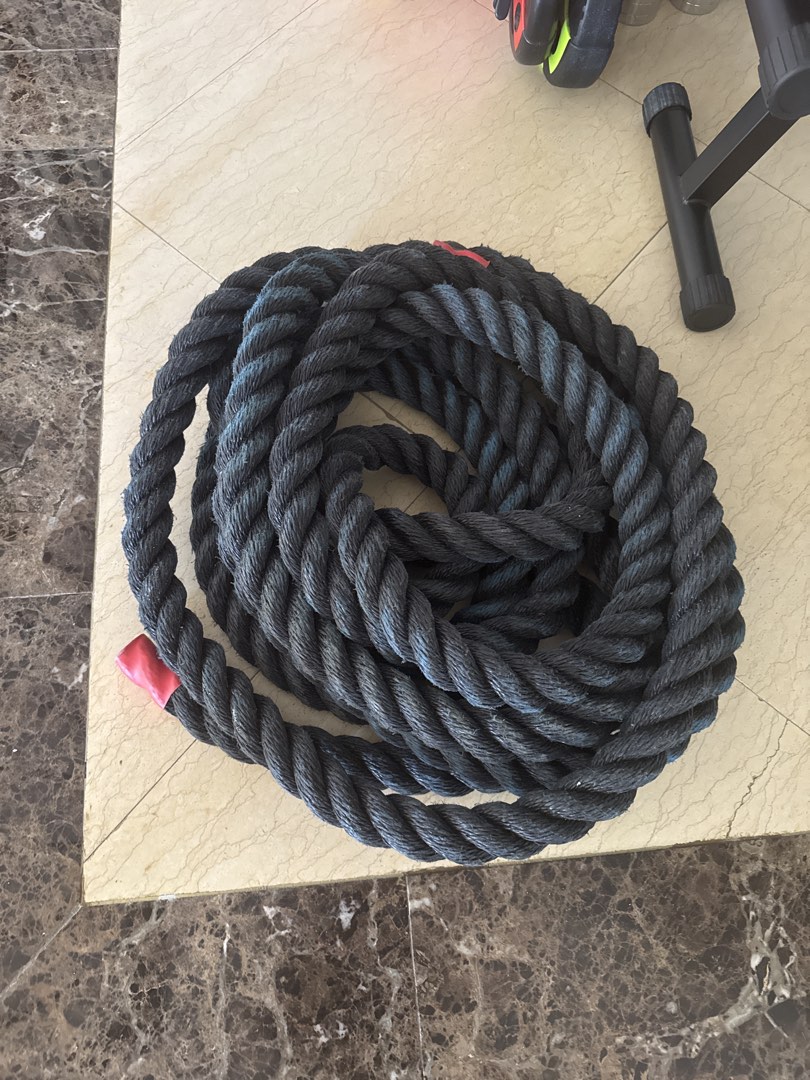 Heavy Battle Rope Exercise Rope Fitness, 運動產品, 運動與健身, 運動與健身 - 拉伸配件 ...