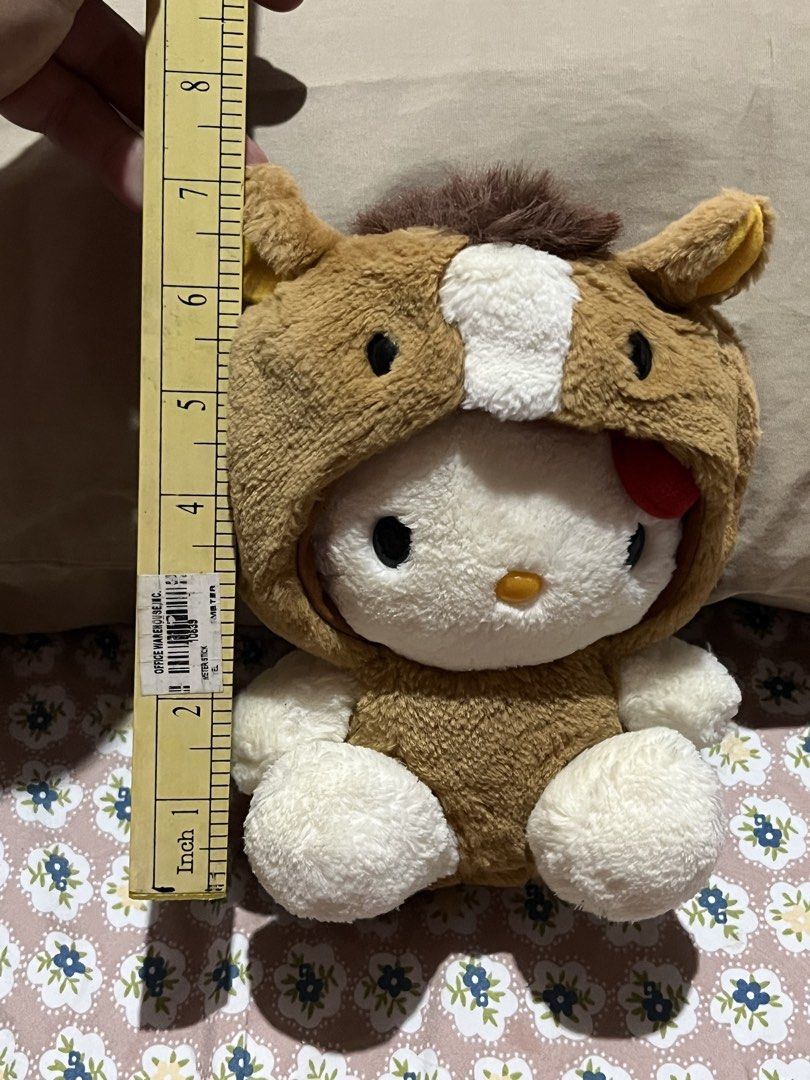 Hello Kitty Horse Plush (Category: Plushies & Soft Toys) located in Paranaque City. Submitted by bonsaiart (Listing ID 1469894611, Image 3). Description: Pre owned Good condition Faded etiketa 4300+sf Payment via gcash or paymaya Shipping via j&t No to cop / cod / meetup.
