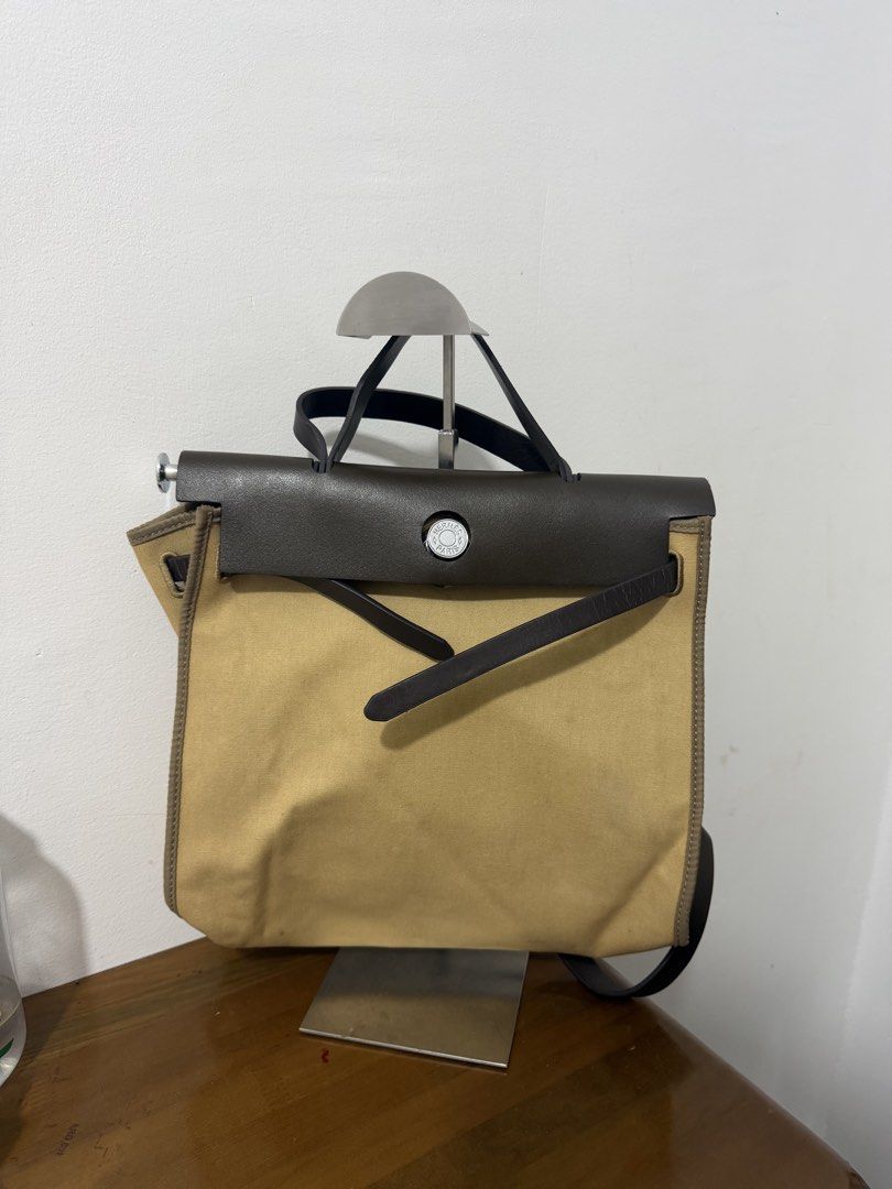 Hermes herbag (Category: Luxury Bags & Wallets) located in Manila. Submitted by prelovedbyramiah (Listing ID 1469836498, Image 1). Description: cant find code.