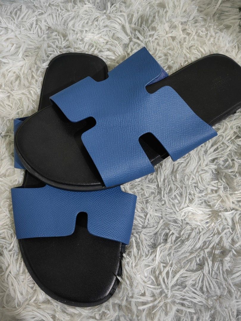 Hermes Sandal (Category: Flats & Sandals) located in Dalaguete. Submitted by alloutlove (Listing ID 1469759857, Image 3). Description: hermes blue unisex sandal in brandnew condition with code size 10 for women and size 9 for men never used its a rare color but big for me..