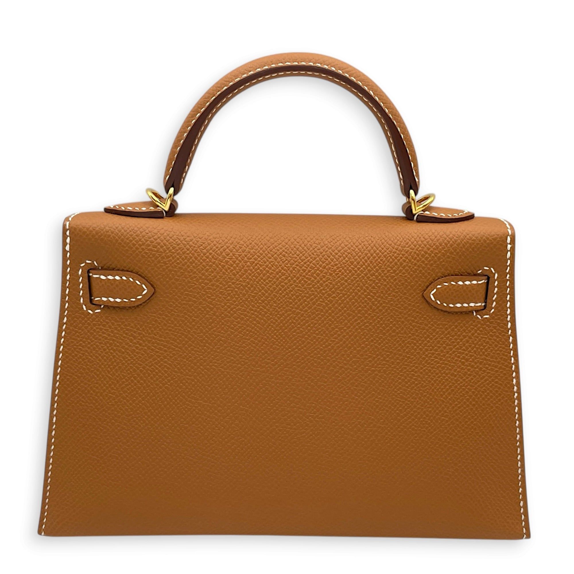 Hermès Kelly Mini Gold in Epsom Gold hardware, Luxury, Bags & Wallets ...