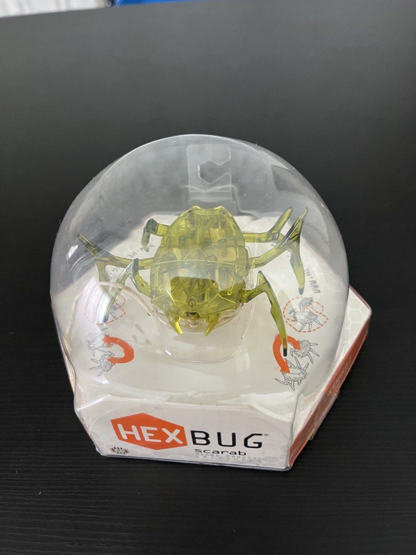 Robot Translucent Hexbug Scarab Micro Robotic Creature Yellow, Toys & Collectibles, Toys ...