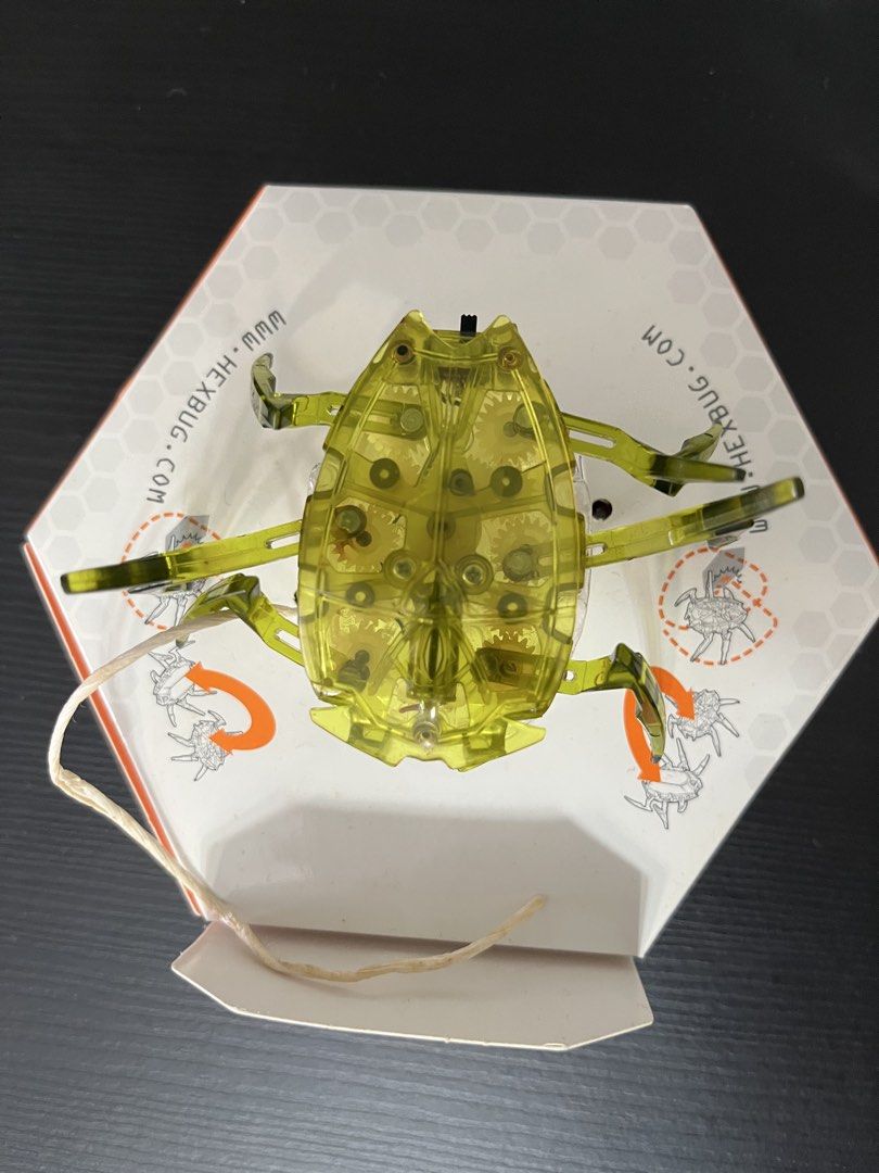 Robot Translucent Hexbug Scarab Micro Robotic Creature Yellow, Toys & Collectibles, Toys ...