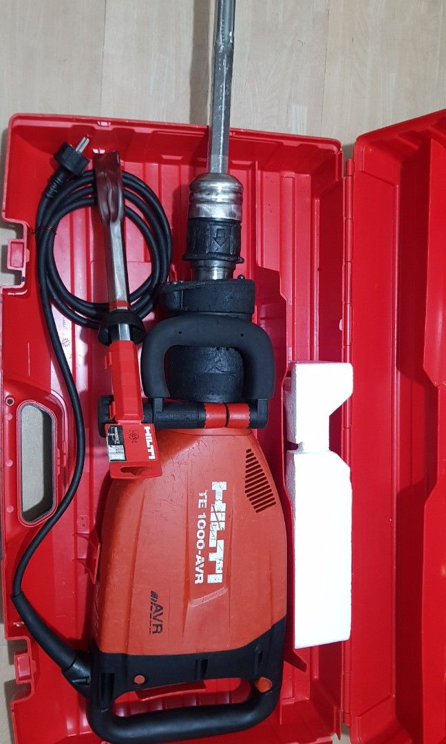 Avr Secure Mini HILTI TE1000AVR Heavy Duty JACKHAMMER, Commercial & Industrial ...