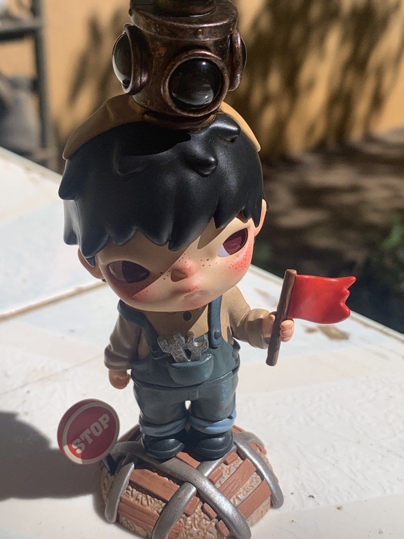 Hirono - The switchman (Category: Designer & Blind Box Toys) located in Manila. Submitted by arsez (Listing ID 1469898559, Image 1). Description: Figurine only -no box and card Orig from popmart website can lower the price pa Meet up: Sm davao, NU davao, bangkal shell/savemore, Catalunan Grande .