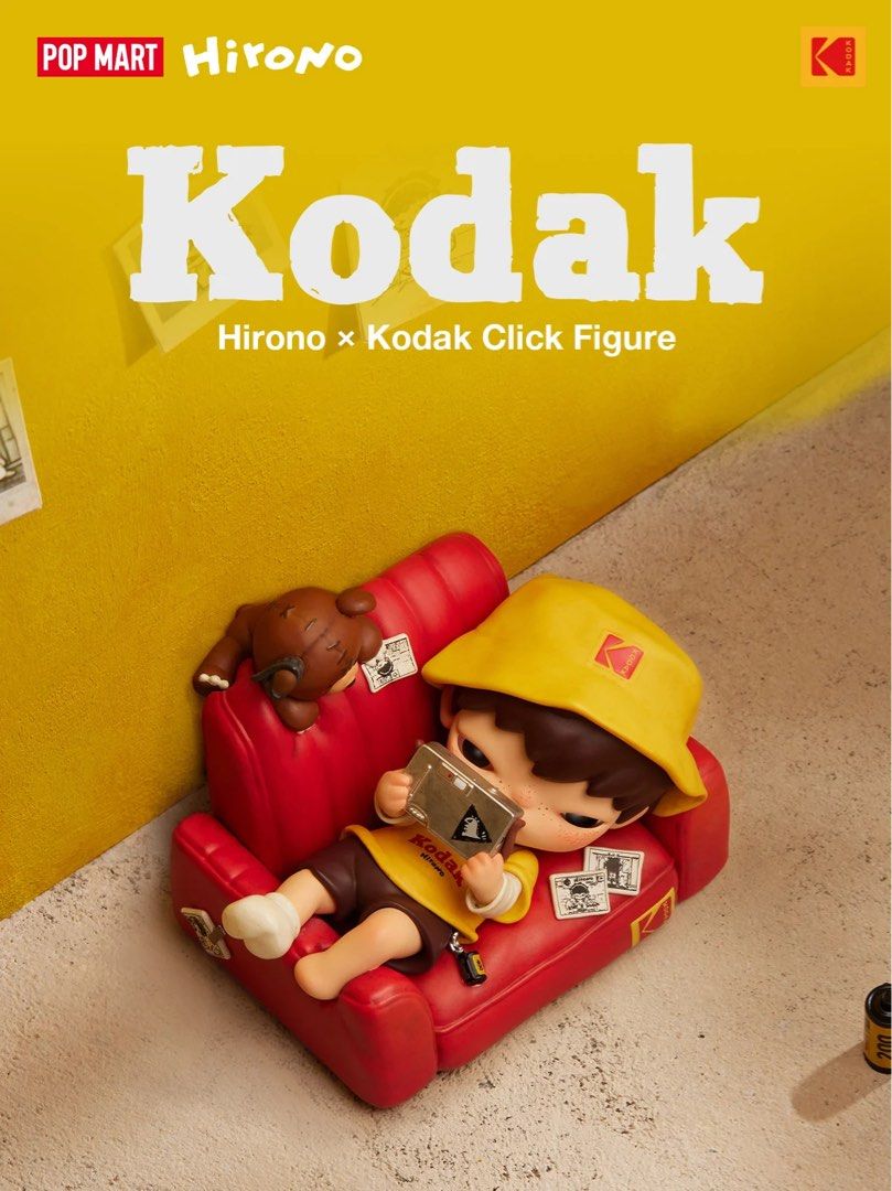 Hirono Kodak Click Figure (Category: Designer & Blind Box Toys) located in Davao. Submitted by broccolixx (Listing ID 1469861546, Image 1). Description: Eta october 29/30 Loc: Davao City Mod: grab/jnt/lbc Mop: GCASH/MAYA/MARIBANK/UB.