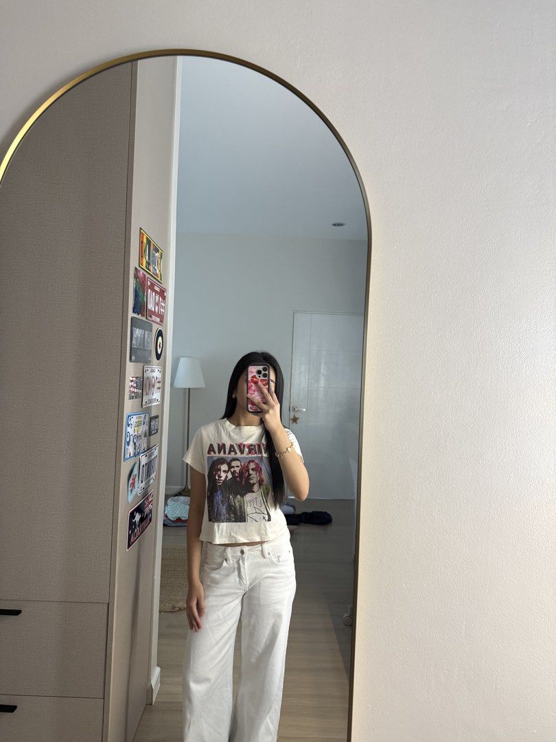 HnM Nirvana XS Beige Shirt (Category: Shirts) located in Manila. Submitted by bella_boo (Listing ID 1469842103, Image 2). Description: sf co buyer.