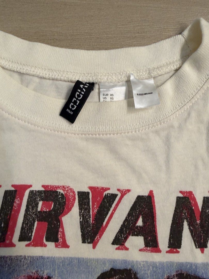 HnM Nirvana XS Beige Shirt (Category: Shirts) located in Manila. Submitted by bella_boo (Listing ID 1469842103, Image 3). Description: sf co buyer.