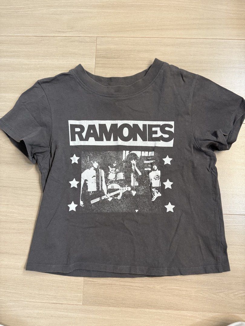 HNM Ramons Black T-Shirt (Category: Shirts) located in Manila. Submitted by bella_boo (Listing ID 1469840960, Image 1). Description: sf co buyer.