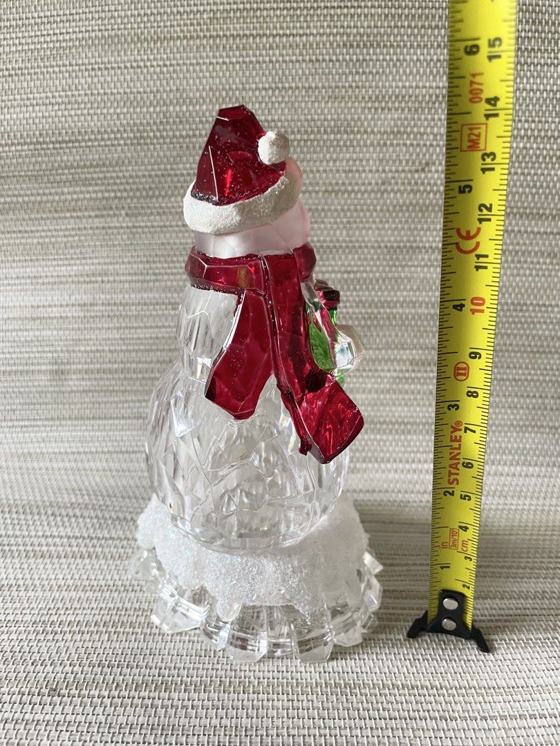 Holiday Lighted Snowman Figure Christmas Decor (Category: Other Home Decor) located in Davao. Submitted by shauitoys2019 (Listing ID 1469905668, Image 2). Description: 4pcs available Need new batteries.