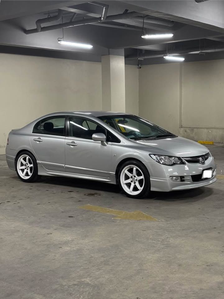 Honda Civic Civic FD 1.8s Auto (Category: Used Cars) located in Rizal. Submitted by mystylemnl (Listing ID 1469924633, Image 2). Description: Honda Civic FD 1.8s 2007 model Complete legal documents Automatic transmission Smooth shifting Mugen 1 body kits 18” TE37 mags Android head unit Cold A/C LED lights 139k mileage Owner/Seller Issue: Unregistered Price: ₱328,000.