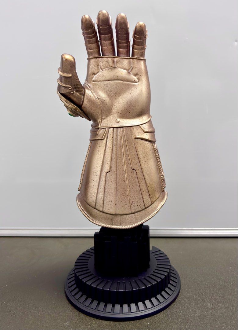 Hot Toys ACS003 1/4 Scale Marvel’s Avengers: Infinity War - Infinity Gauntlet (Category: Other Merchandise) located in Tarlac. Submitted by ggplaysph (Listing ID 1469801421, Image 3). Description: Hot Toys ACS003 1/4 Scale Marvel’s Avengers: Infinity War - Infinity Gauntlet • 1,200 pesos only • Authentic / BIB (dented box) • LED not working (battery compartment is rusty and corroded) • Size: 8.5 to 9 inches (1/4 scale) 📍COD/COP available. Shippi