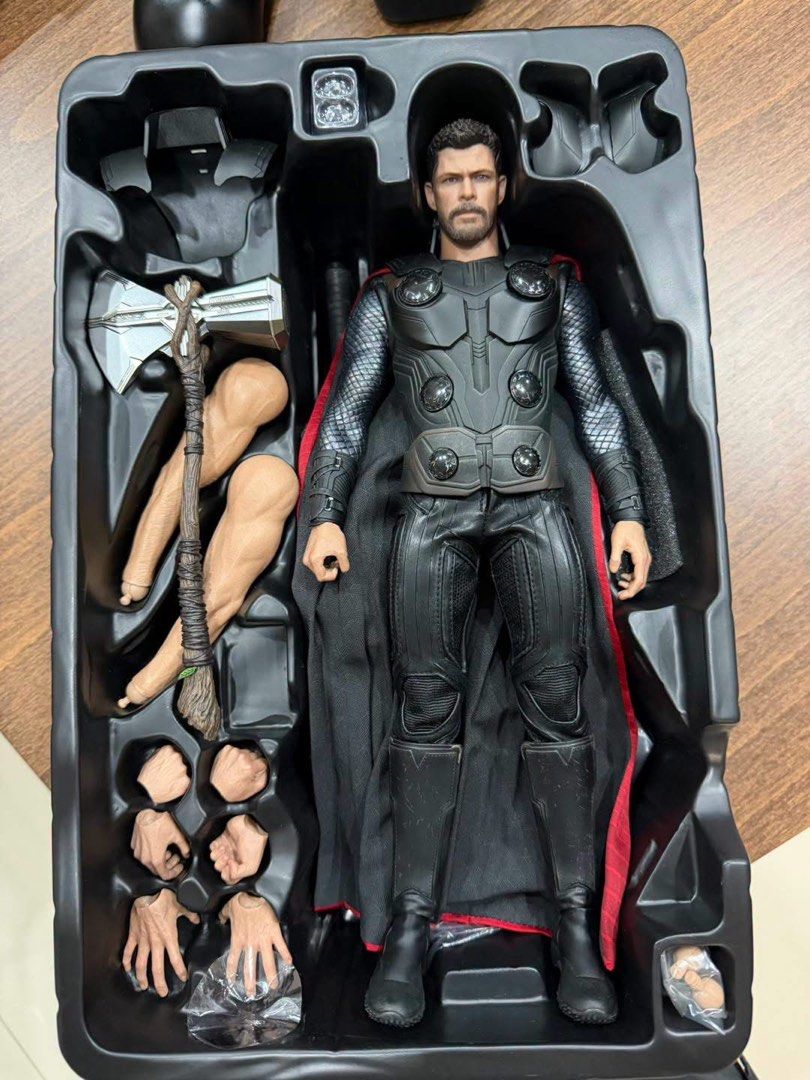 Infinty Scale Hot Toys Avengers Infinity War Thor 1/6 Scale Figure, Toys ...