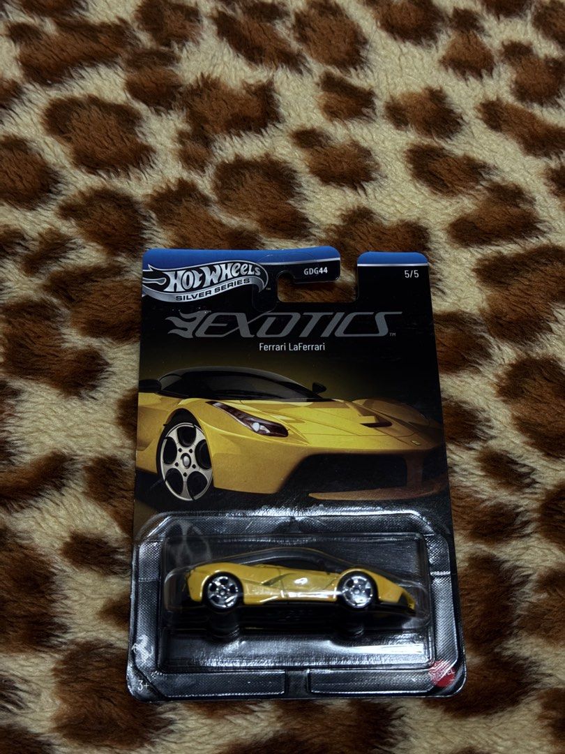 Hot Wheels Silver Series Exotics Ferrari LaFerrari Chase (Category: Vehicle & Diecast Models) located in Munoz. Submitted by old_flip (Listing ID 1469889892, Image 1). Description: Near Mint/Mint BAWAL SA MASELAN ₱500 Pwede trade sa Mini GT.