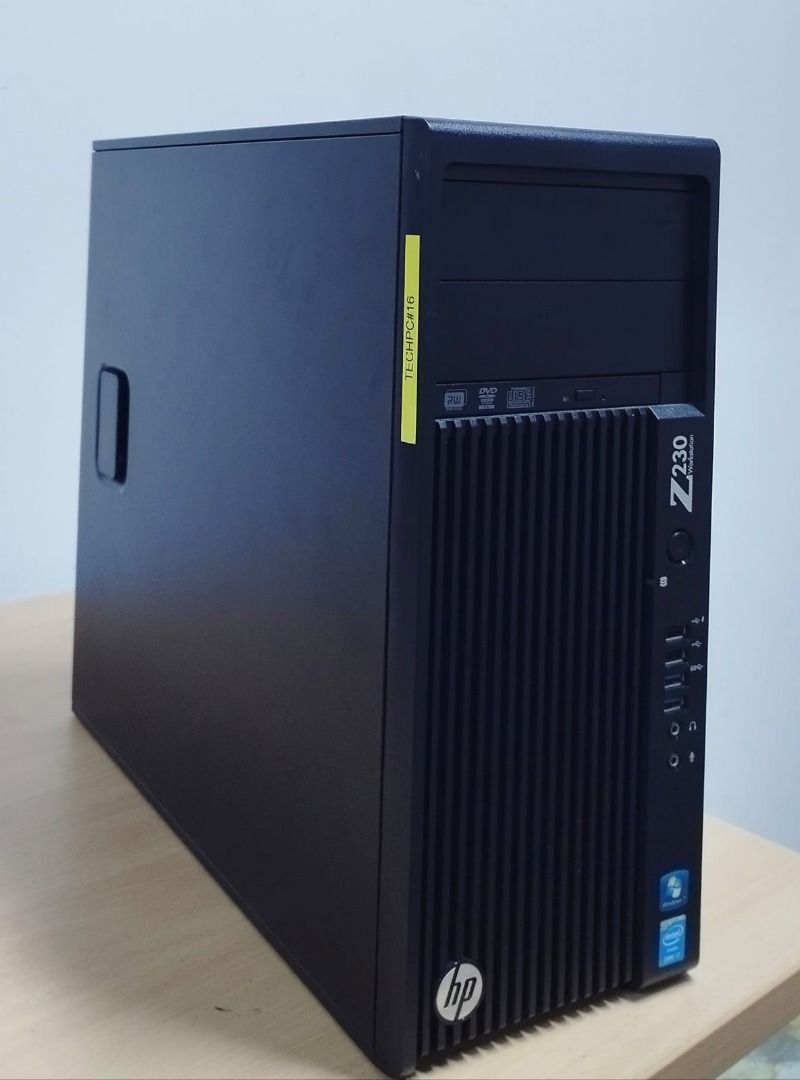 HP Workstation Desktop Computer, Quadro Graphics, Built-in RAID,16GB ...