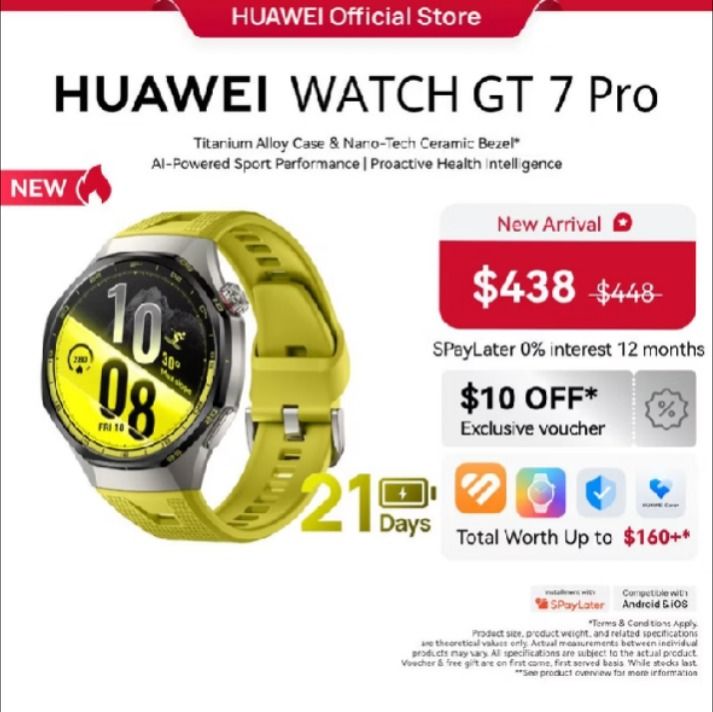 HUAWEI WATCH GT 7 Series, Mobile Phones & Gadgets, Wearables & Smart ...