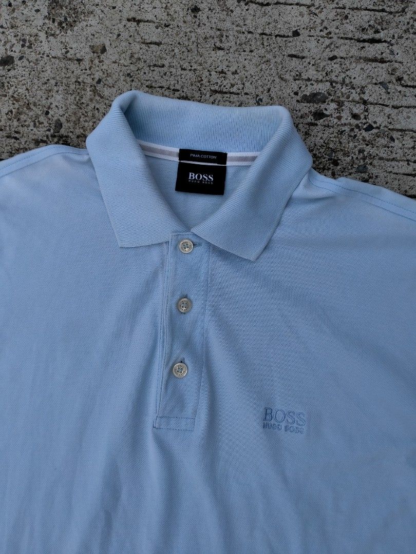 Hugo Boss (Category: Activewear) located in Davao. Submitted by ervinpolino09 (Listing ID 1469893320, Image 3). Description: Hugo Boss Polo Shirt💥 Size Small fit to medium Excellent Condition Need wash No issue Location Davao City 📍 .
