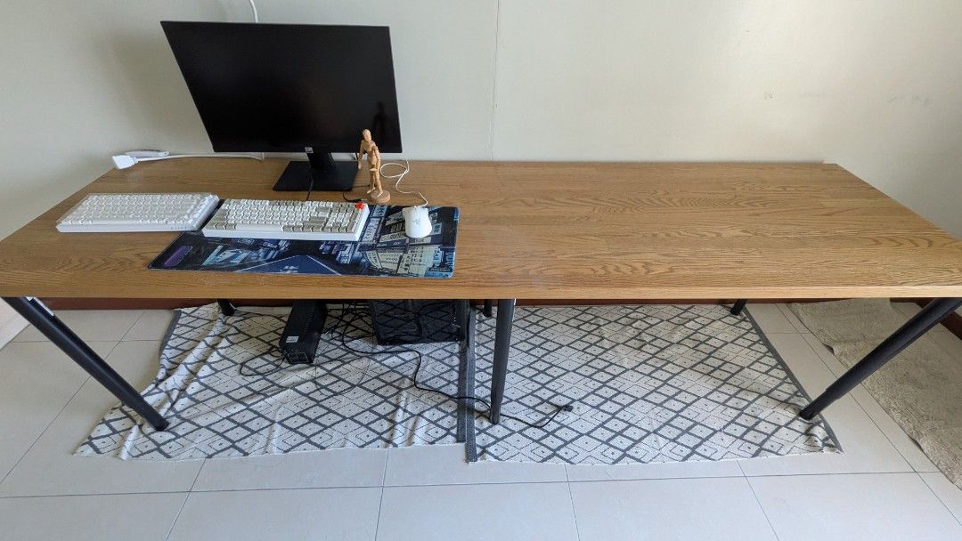 IKEA Karlby Countertop with Olov Legs, Furniture & Home Living ...