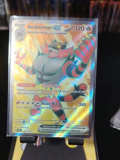 Incineroar GX 27/149 UR, Toys & Collectibles, Trading Cards, Raw ...