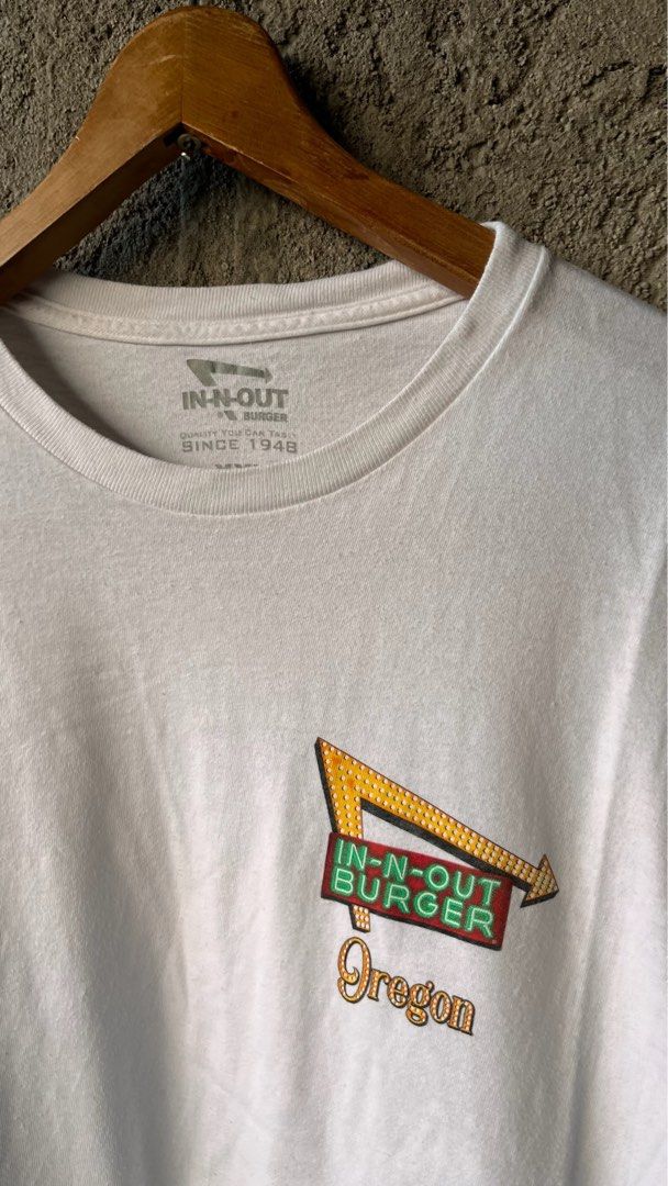 In-N-Out Burger Oregon Graphic Tee (Category: Tshirts & Polo Shirts ) located in Cabuyao City. Submitted by kisyana (Listing ID 1469884063, Image 3). Description: .
