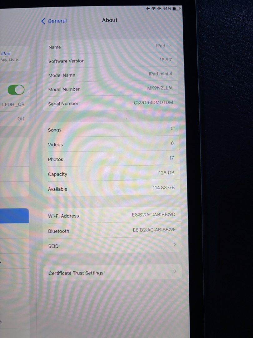 Ipad mini 4 (Category: iPad) located in Manila. Submitted by nobudol (Listing ID 1469892429, Image 2). Description: Rfs: extra ipad not using anymore/ need funds Not negotiable .