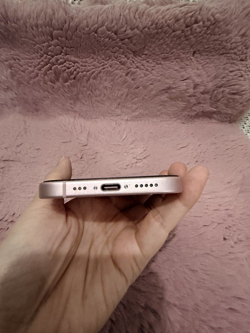 Iphone 15 128GB Pink (Category: iPhone 15 Series) located in Manila. Submitted by cass_preloved (Listing ID 1469907589, Image 3). Description: Flawless No Issues Lady owned Battery health-85% Price Negotiable Meet up only .