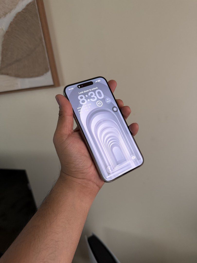 iPhone 15 Pro Max 256gb (Category: iPhone 15 Series) located in Makati City. Submitted by tyronelp (Listing ID 1469761900, Image 3). Description: FOR SALE ONLY✨ P32,000 slightly negotiable iPhone 15 Pro Max Natural Titanium (silver-grey) 256gb Openline/No sim restrictions 79% BH No issues, no history of repair Comes with cable, box, and 4 cases RFS: Upgrade to 17 Pro Max.