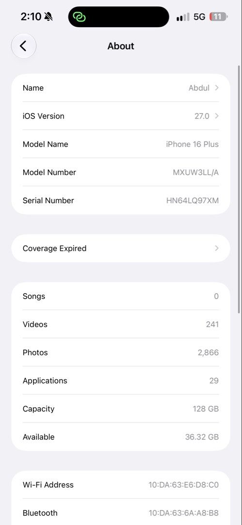 Iphone 16 Plus (Category: iPhone 16 Series) located in Manila. Submitted by angelpa123 (Listing ID 1469849267, Image 3). Description: Iphone 16 Plus For sale or swap sa lower unit‼️ 128gb Ultramarine Color‼️ UsVA With sim slot No Sim Restrictions‼️ All network working Inclusions: Box Case 95% Battery Health🔋 Selling Price: ₱30k Swapping Price: ₱32k Prepared unit if swap Iphone 15 Loc: North Caloocan Open for meet ups Rfs: NEED FUNDS‼️.