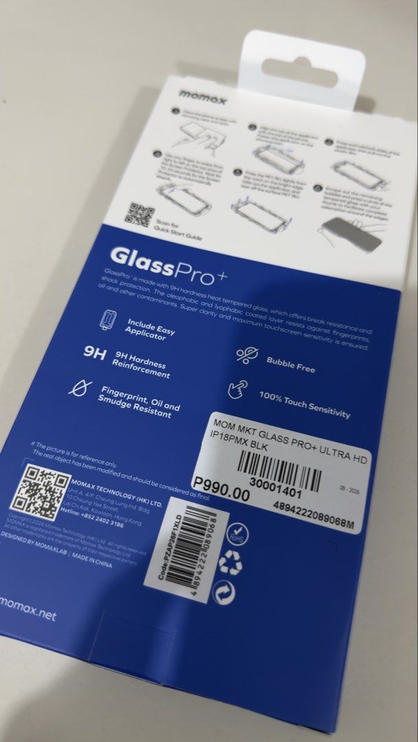 Iphone 18 Pro Max tempered glass (Category: Other Mobile & Gadget Accessories) located in Las Pinas. Submitted by OnlineGadJe (Listing ID 1469913294, Image 2). Description: .