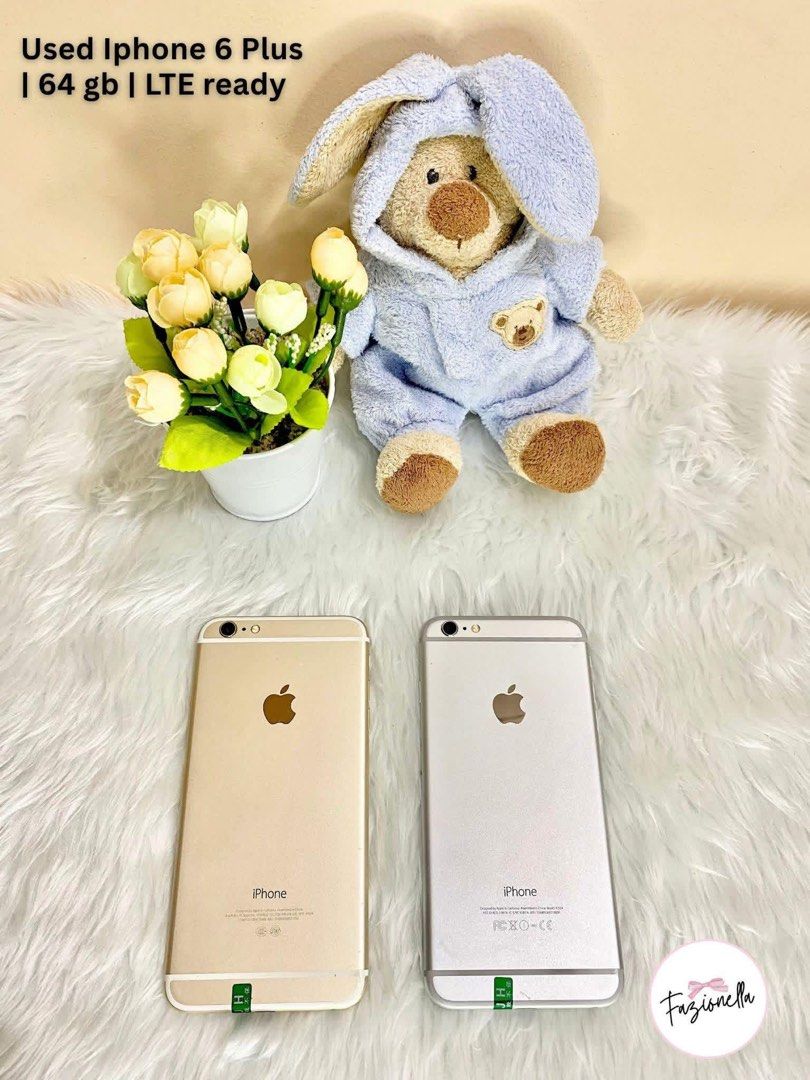 Iphone 6 Plus 64gb Imported Secondhand (Category: Others) located in La Trinidad. Submitted by fazionella (Listing ID 1469938391, Image 3). Description: 2 options available: kindly read it on the picture Gold: ₱2,300 Silver: ₱3,300.