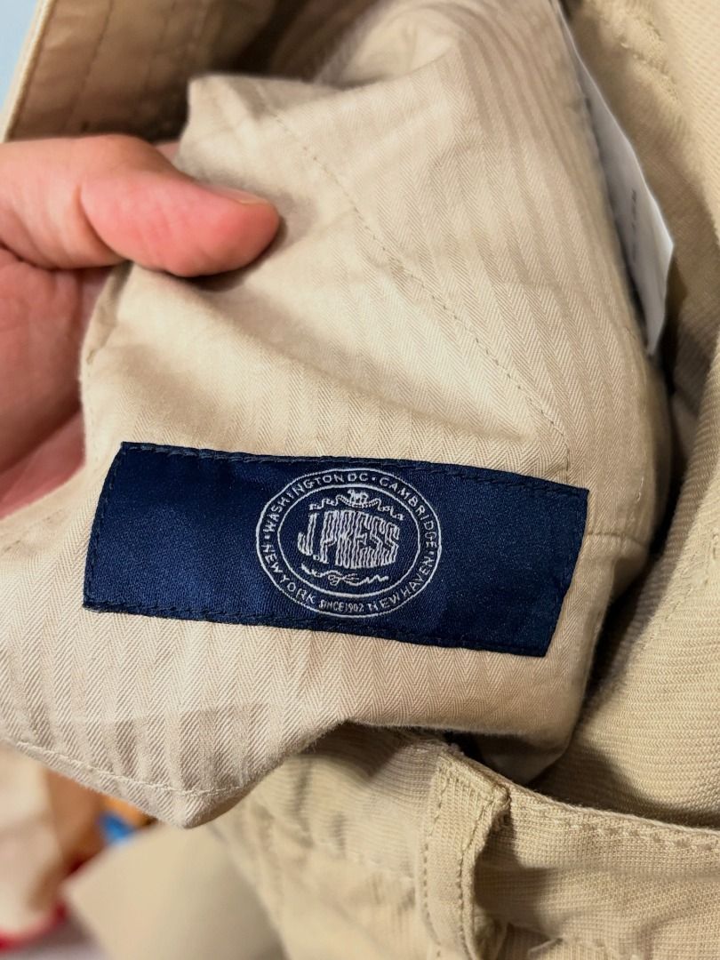 J. Press Repro Navy Utility Deck Work Khaki Pants (Category: Chinos) located in Manila. Submitted by recolecta (Listing ID 1469892806, Image 3). Description: J. Press Repro Navy Utility Deck Work Khaki Pants ₱2300 + sf 86 on tag Length: 40.5 inches Waist: 16.5 inches, fits 32-33 waist Rise: 11.5 inches Leg Opening: 9 inches Thighs: 11.5 inches Inseam: 29 inches • A standout piece of coastal Ivy tailoring from heritage icon J. Press (Onward Kashiy