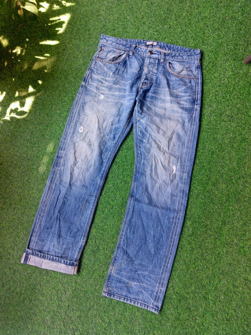 Jack & Jones Selvedge jeans (Category: Jeans) located in Davao. Submitted by karlito. (Listing ID 1469774262, Image 2). Description: Waist 36 Length 42 Hem 8.