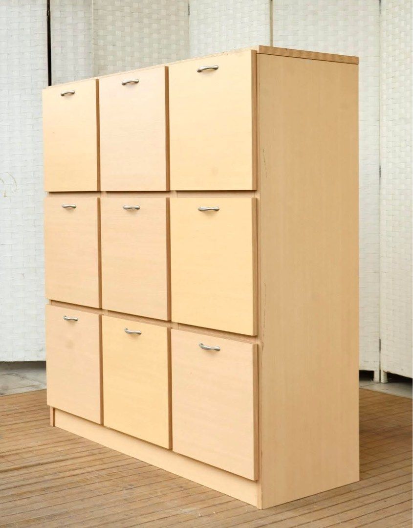 JAPAN SURPLUS 9 PULLOUT DRAWERS (Category: Shelves, Cabinets & Racks) located in Manila. Submitted by justinlei.103 (Listing ID 1469928788, Image 3). Description: JAPAN SURPLUS FURNITURE “SATO” MODERN DESIGN LATERAL DRAWER WITH 9PULLOUT DRAWERS Size 44L x 15.5W x 46.76H in inches (AS-IS ITEM) *Minimal Scratch Only IN GOOD CONDITION.