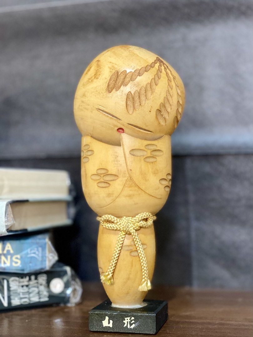 Japanese Yamagata Kokeshi Wooden Doll Sculpture, Toys & Collectibles ...