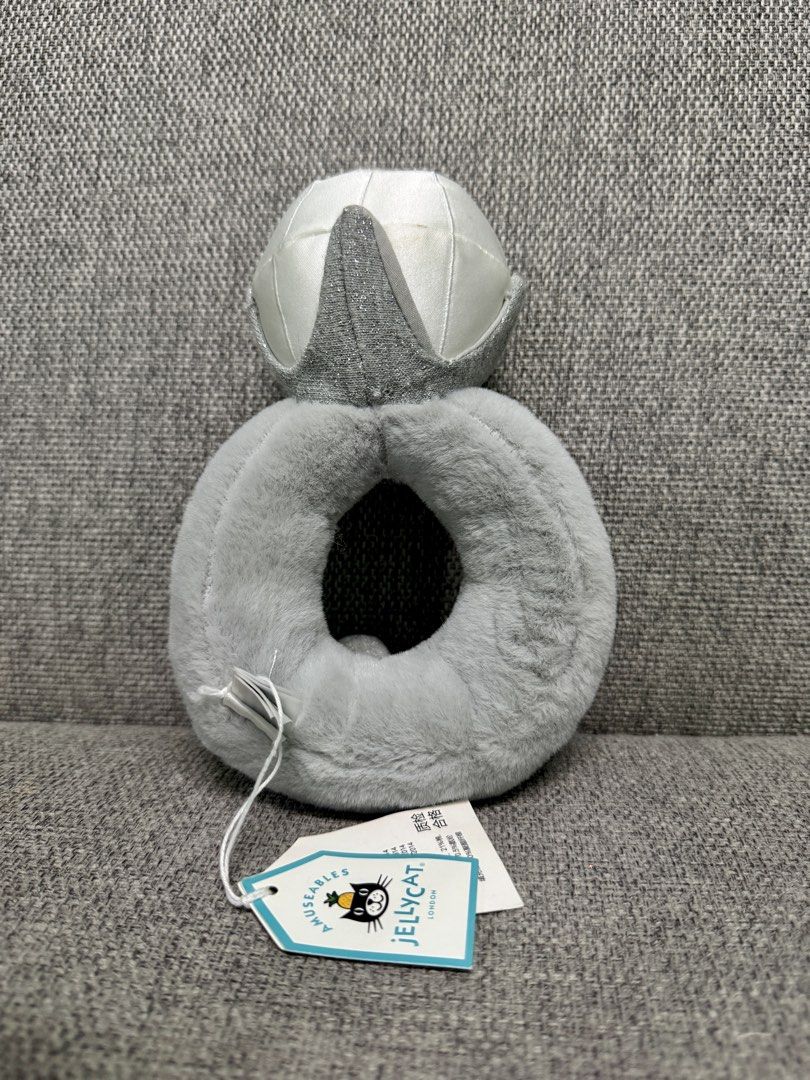 Jellycat Amuseables Diamond Ring (Brand New) (Category: Plushies & Soft Toys) located in Manila. Submitted by bcbg3217 (Listing ID 1469925857, Image 2). Description: ‼️PLEASE READ BEFORE BUYING‼️ Brand new New condition Authenticity guaranteed (with papertags) Poseable/Moveable figure No other jellycat inclusions For gifting 🎁 you can add 150 for a small jellycat dustbag for this Actual photos are posted No issues or flaws unless stated Please c