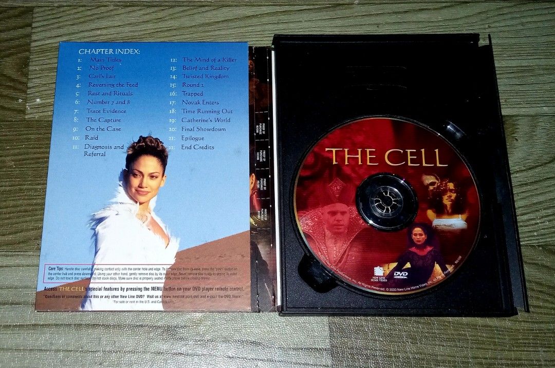 JENNIFER LOPEZ - THE CELL DVD (Category: CDs & DVDs) located in Talavera. Submitted by thalifan46 (Listing ID 1469848552, Image 3). Description: JENNIFER LOPEZ - THE CELL DVD.