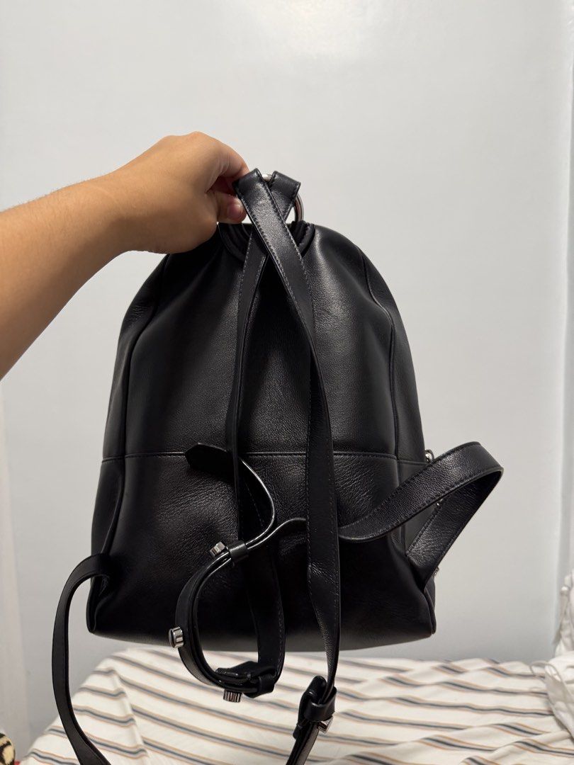 Jimmy Choo “Cassie” Studded Leather Backpack (Category: Luxury Bags & Wallets) located in Iloilo. Submitted by lorenzoivan (Listing ID 1469770221, Image 3). Description: Jimmy Choo “Cassie” Studded Leather Backpack - ₱20,000 SRP: $1,300 / ₱80,000 LEGIT/AUTHENTIC: dustbag, cards good condition Flaws: dirty inside old, signs of usage Asking for ₱20,000 (NEGOTIABLE) Pre-owned prices range from ₱20k-₱32k DM for more inquiries and more pics.