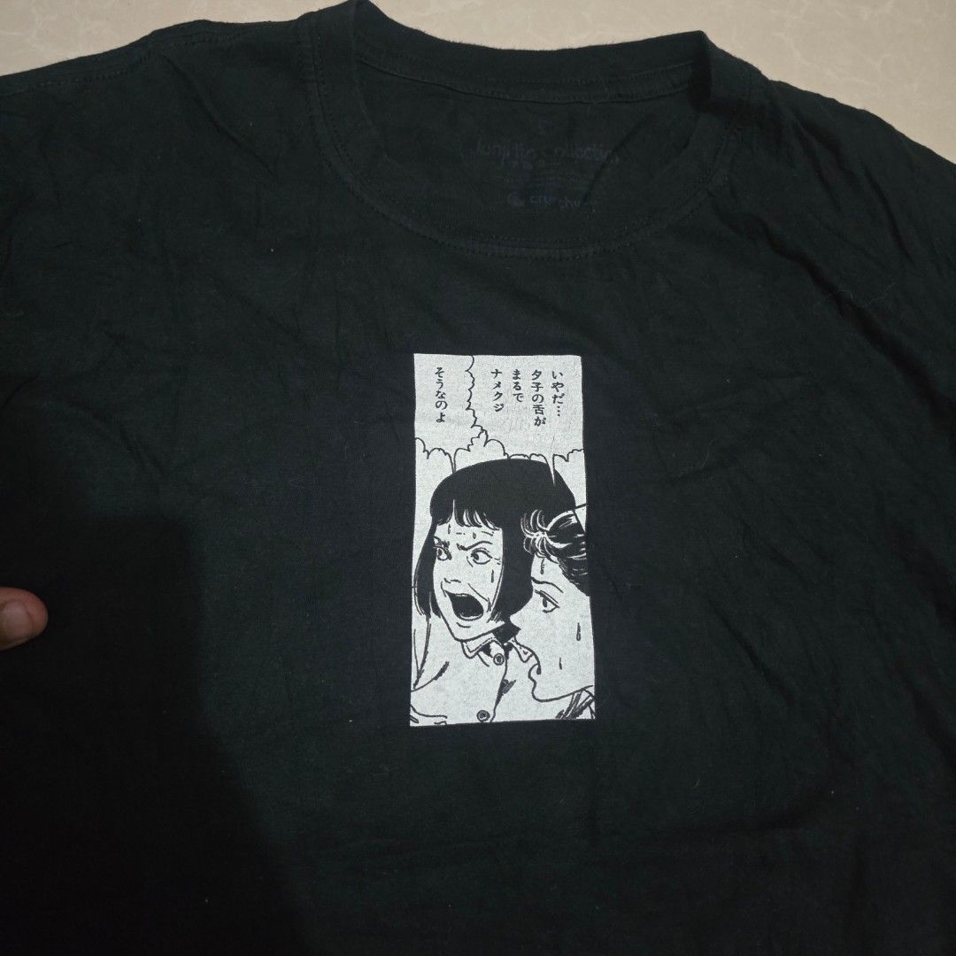 Jinjo ito collection (Category: Tshirts & Polo Shirts ) located in El Nido. Submitted by marco.tandoc (Listing ID 1469806960, Image 3). Description: size: XL (boxy fit) width: 23 length: 27.