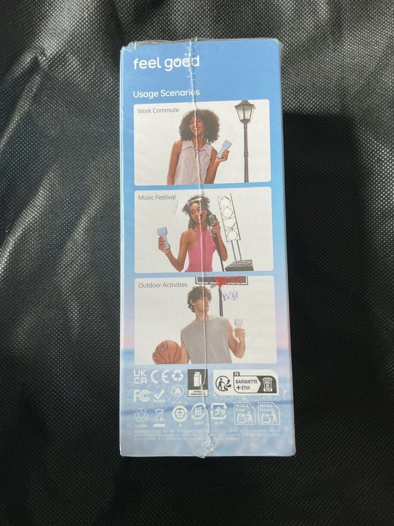 AUTHENTIC JisuLife Model: Handheld Fan 10S (Life 10S) Grey (Category: Other Gadgets) located in Makati City. Submitted by boldturtle-8720 (Listing ID 1469794190, Image 2). Description: JisuLife Handheld Fan 10S (Life 10S) Speed Settings: 5-speed wind adjustment, up to 3700 RPM turbo motor. Opened just to test and demo..
