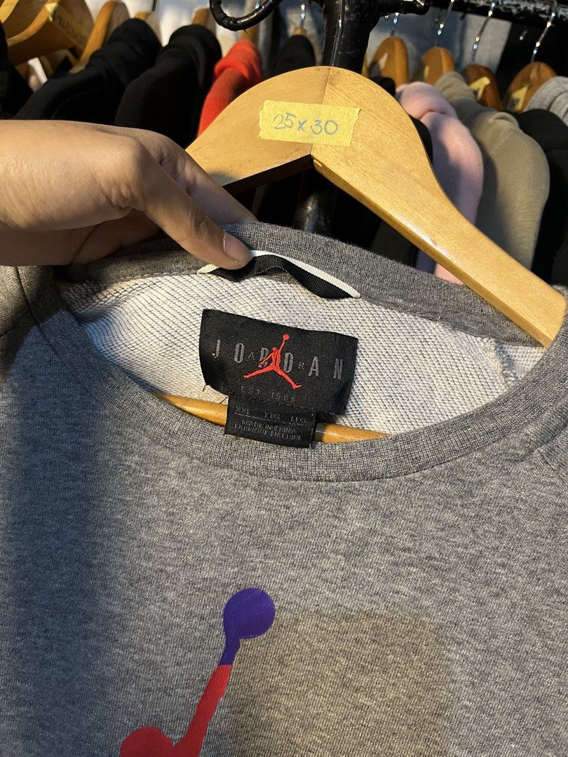 JORDAN (Category: Hoodies) located in Lipa City. Submitted by nadssy.141 (Listing ID 1469928535, Image 2). Description: JORDAN🔥 Size XL (25x30) Complete tags As New Condition NO ISSUE 10/10 color rate .