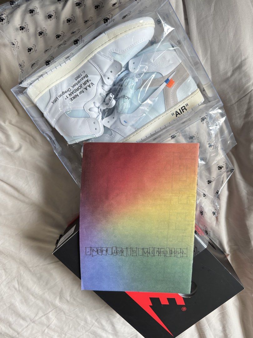 Jordan 1 Virgil VAA white size 11 (Category: Sneakers) located in Manila. Submitted by all40 (Listing ID 1469795428, Image 2). Description: Brand new complete Jordan 1 Virgil VAA white size 12 US No issues .