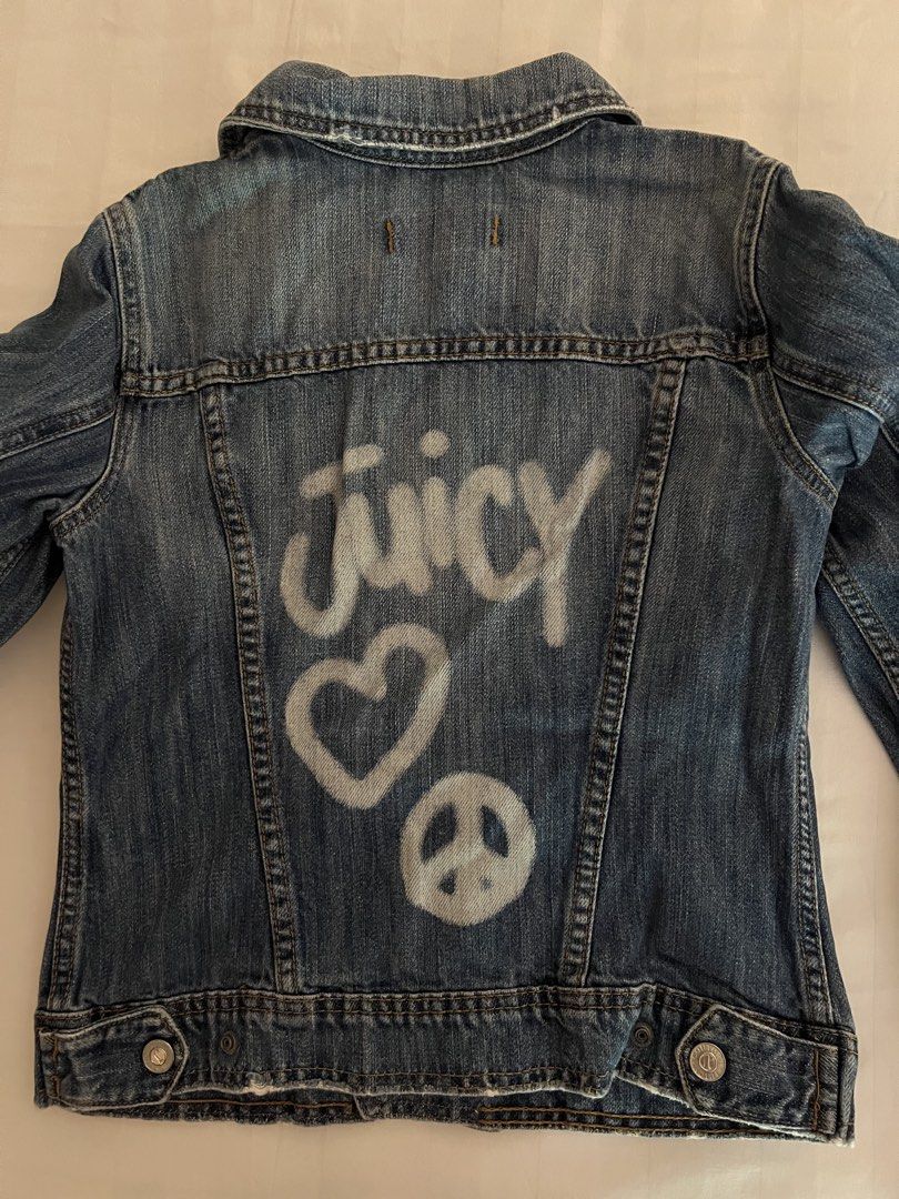 Juicy Couture Jacket (Category: Coats, Jackets and Outerwear) located in Quezon City. Submitted by inthefrow (Listing ID 1469823750, Image 2). Description: - Preloved - Authentic or 💯% money back - Vintage Juicy in the softest denim - Fits a small - Snap buttons - In 100% cotton • Best price already .