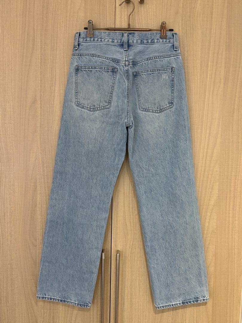 JW Anderson Straight Jeans - light wash (Category: Jeans) located in Manila. Submitted by rekeep_shop (Listing ID 1469824608, Image 2). Description: Size 24 Makati Area Gcash / BPI payment only.