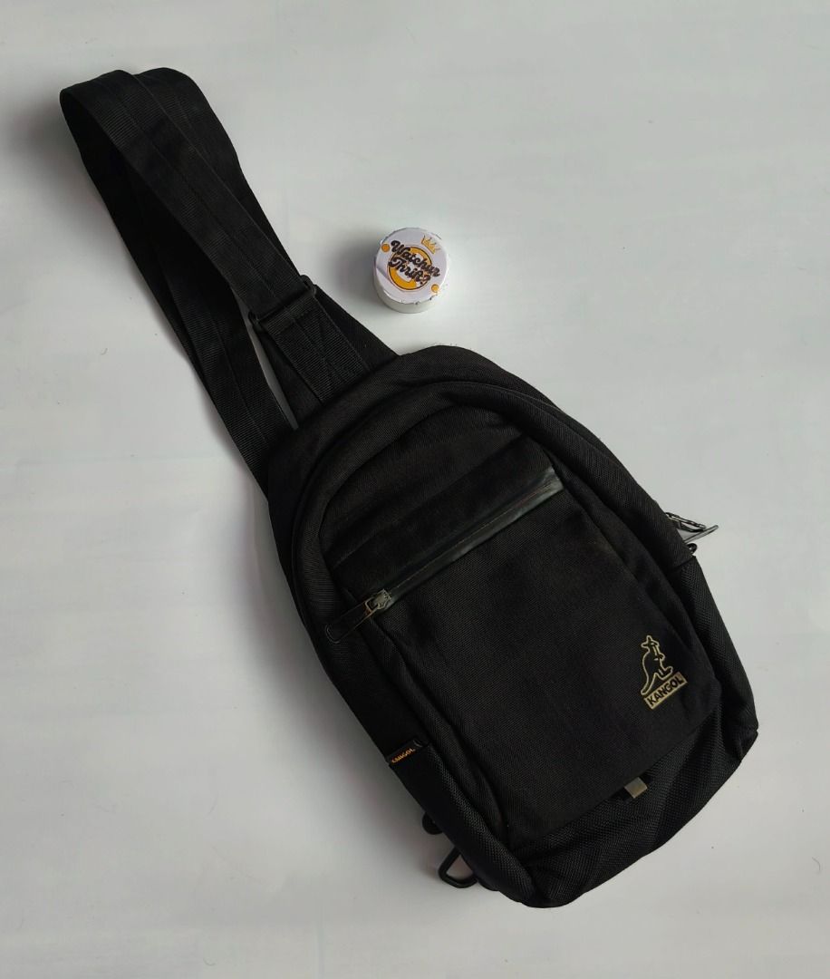 Kangol Logo Sling/Crossbody Bag (Category: Sling Bags) located in Manapla. Submitted by gentleturtle_3dc683 (Listing ID 1469924983, Image 1). Description: Kangol Logo Sling/Crossbody Bag 💵 ₱ 390 📏 Size: 8 ½ x 15 🎨 Color Rate: 9.5 /10 or better ✨ Condition: Great Pre-loved thrifted item. 💬 Message us for inquiries!.