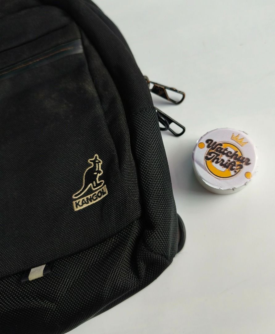 Kangol Logo Sling/Crossbody Bag (Category: Sling Bags) located in Manapla. Submitted by gentleturtle_3dc683 (Listing ID 1469924983, Image 2). Description: Kangol Logo Sling/Crossbody Bag 💵 ₱ 390 📏 Size: 8 ½ x 15 🎨 Color Rate: 9.5 /10 or better ✨ Condition: Great Pre-loved thrifted item. 💬 Message us for inquiries!.
