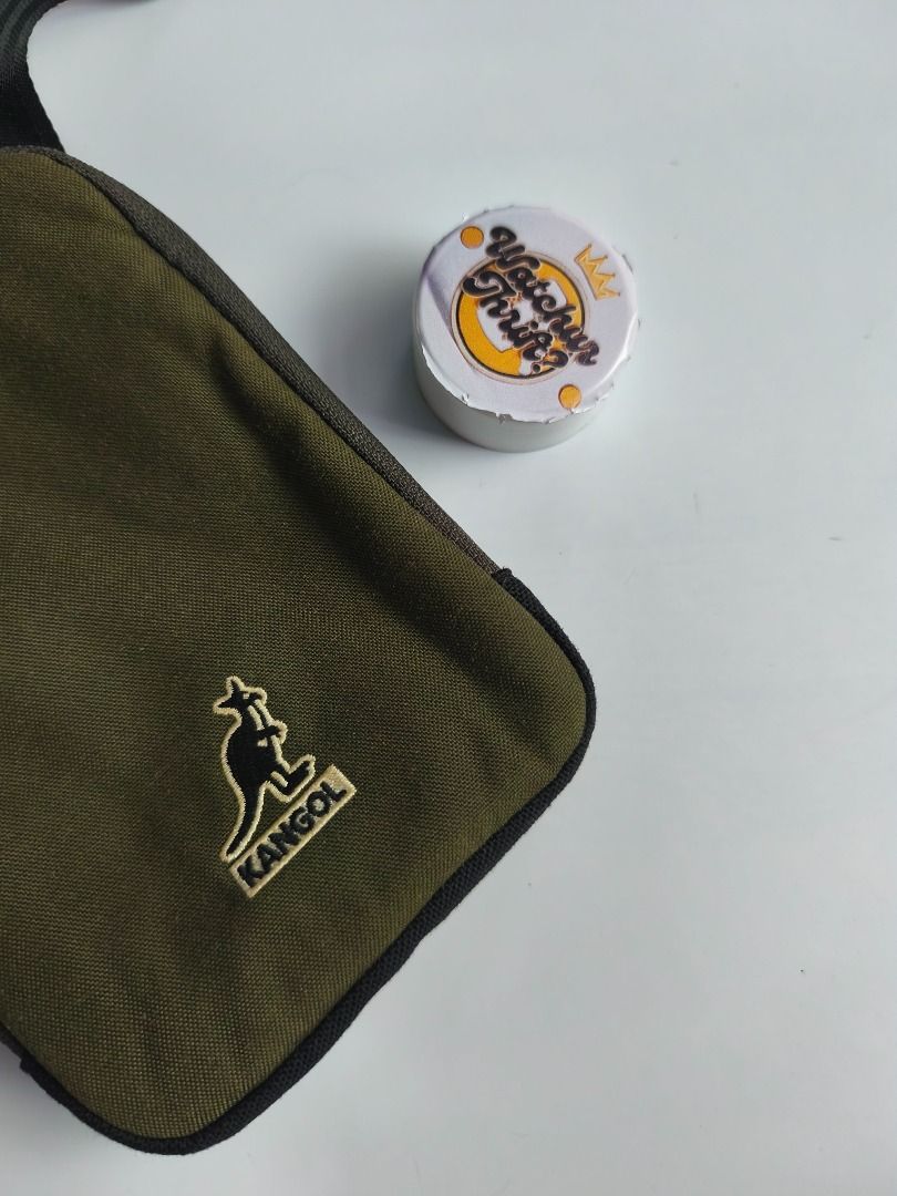 Kangol Logo Vertical Sling Bag (Category: Sling Bags) located in Manapla. Submitted by gentleturtle_3dc683 (Listing ID 1469924888, Image 3). Description: Kangol Logo Vertical Sling Bag 💵 ₱ 390 📏 Size: 5 x 7 🎨 Color Rate: 9.5 /10 or better ✨ Condition: Great Pre-loved thrifted item. 💬 Message us for inquiries!.